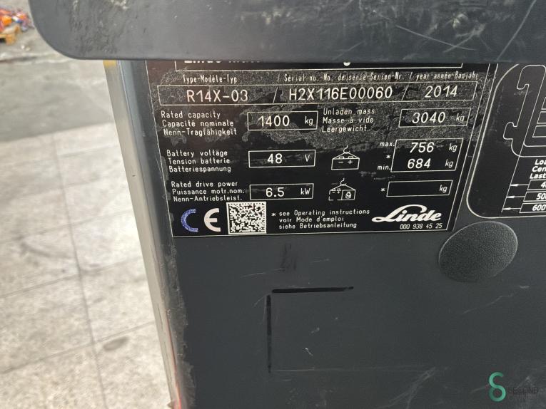 Linde R14X-03 WKH10.551 46 18118