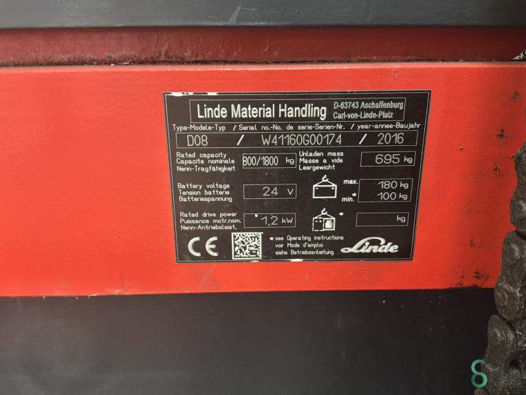 Linde D08 WKH11.913 45 19959