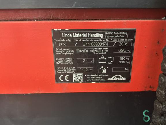 Linde D08 WKH11.913 11 19959