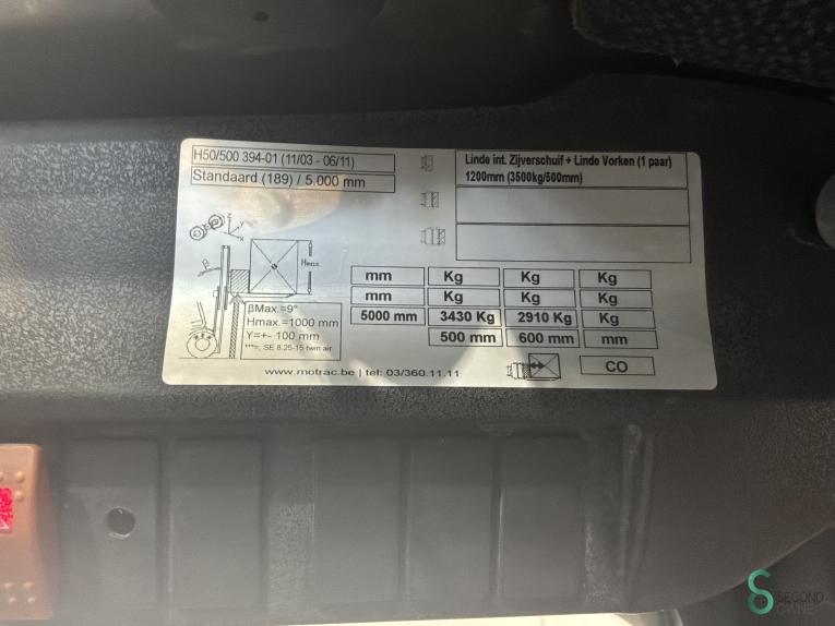 Linde H 50 D (394) WKH11.275 50 19102