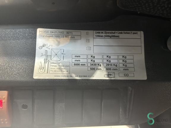 Linde H 50 D (394) WKH11.275 14 19102