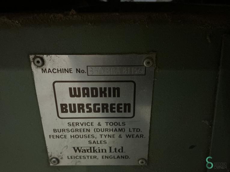 Wadkin BRA 350 HOU10.591 34 18169