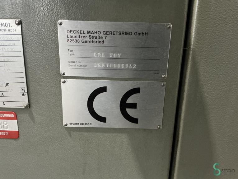 Deckel MAHO DMC 70V MET10.060 81 17510