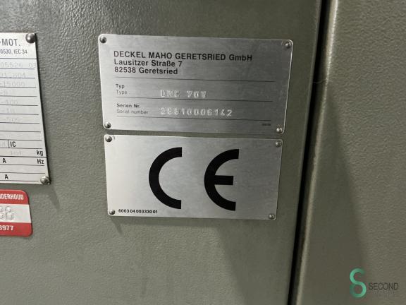 Deckel MAHO DMC 70V MET10.060 17 17510