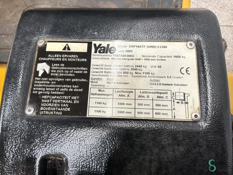 Yale ERP20AFT WKH.4217 79 3077