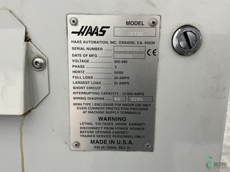 Haas SL-20THE MET12.265 53 20405