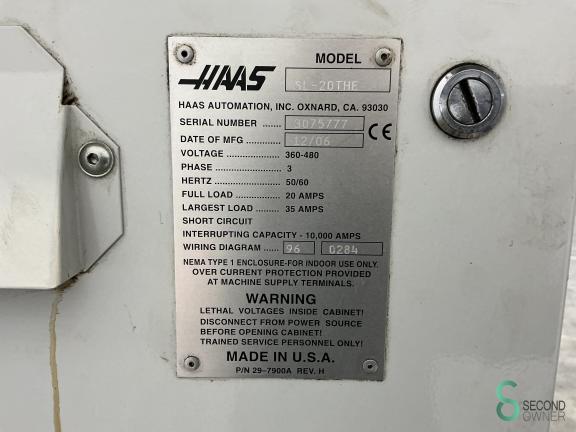 Haas SL-20THE MET12.265 17 20405