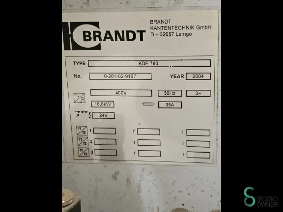 Brandt KDF 780 HOU10.662 9 18255