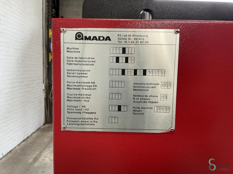 Amada ITPS 50t 2000mm MET10.728 42 18335