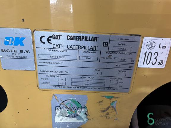 Caterpillar GP35N WKH11.834 10 19839