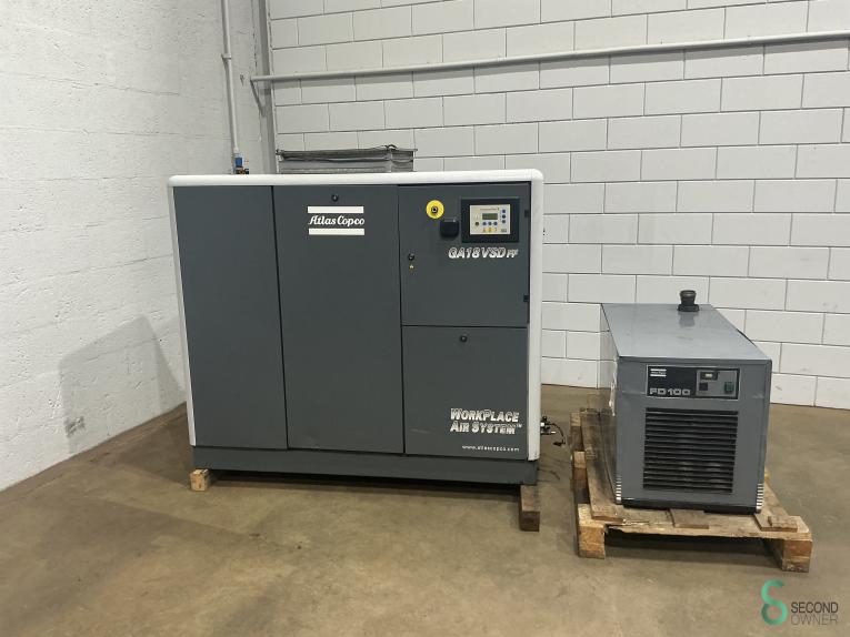 Atlas Copco GA 18 VSD BOU11.457 60 19341