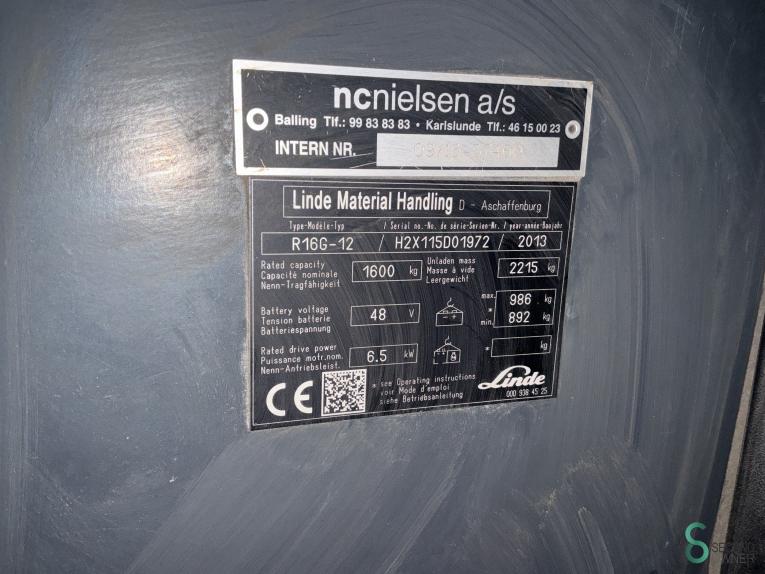 Linde R16G WKH9.968 43 17411