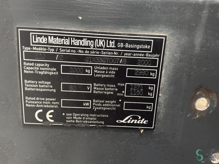 Linde E 20 WKH12.206 50 20333