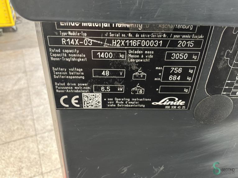 Linde R14X-03 WKH10.554 46 18123