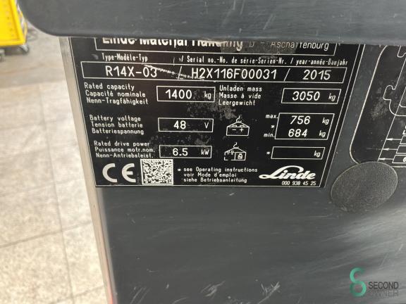 Linde R14X-03 WKH10.554 10 18123