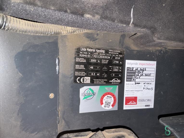 Linde R20HD WKH11.095 39 18870