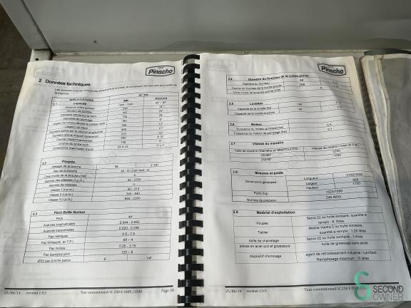 Pinacho SC250, 500x1500mm MET10.447 21 17994