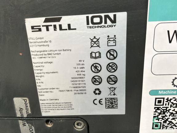 Still Li-Ion Battery WKH11.015 8 18789