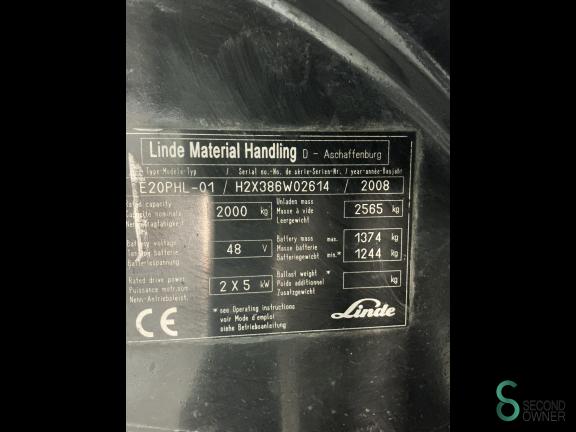 Linde E20PHL EVO WKH10.530 10 18095