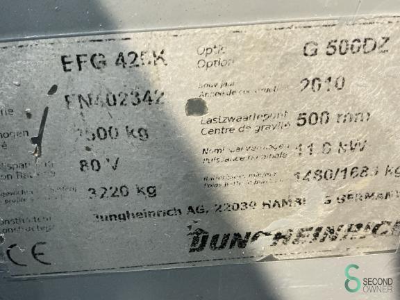 Jungheinrich EFG 425 WKH10.615 9 18201