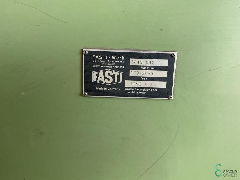 Fasti 109-30-3, 3040x3mm MET10.107 37 17568