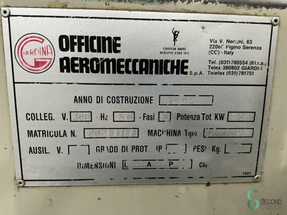 Giardina G80/02 HOU8.281 21 15124