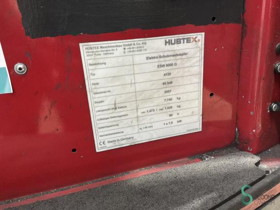 Hubtex ESW 6000 Q WKH11.296 8 19123