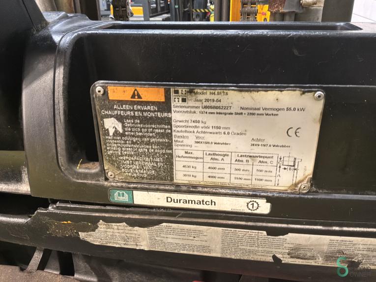 Hyster H 4.50 FT 6 WKH11.301 43 19133