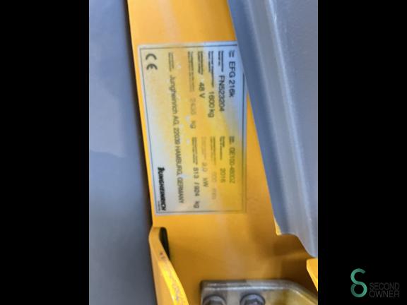 Jungheinrich EFG 216K WKH10.087 11 17545