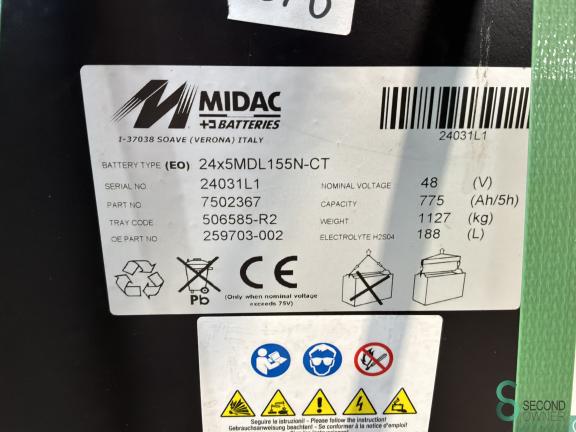 Midac 24X5MDL155N-CT WKH11.065 2 18840