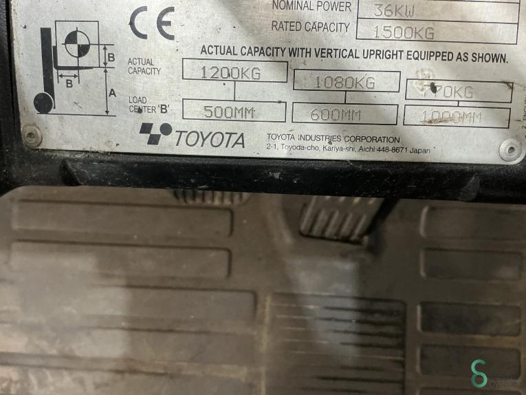 Toyota 02-7 FDF 15 WKH9.375 56 16674