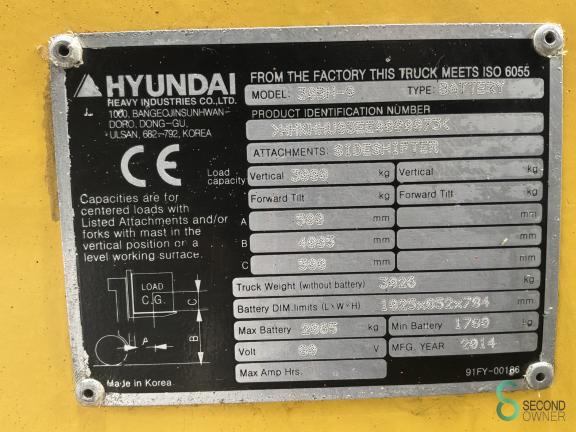 Hyundai 30BH-9 WKH11.838 9 19844