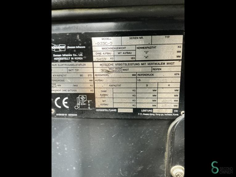 Doosan D35C-5 WKH9.885 55 17343