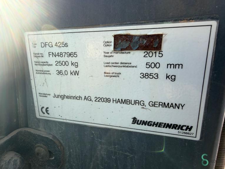 Jungheinrich DFG 25 WKH10.717 43 18316