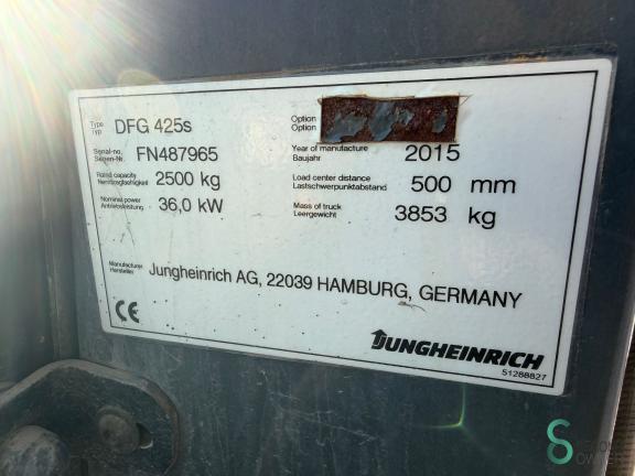 Jungheinrich DFG 25 WKH10.717 11 18316