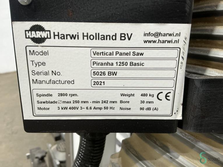 Harwi Piranha 1250 HOU10.172 80 17655