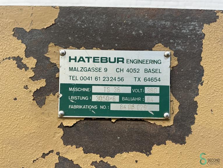 Hatebur TS 36, 3050x6mm MET10.674 39 18270