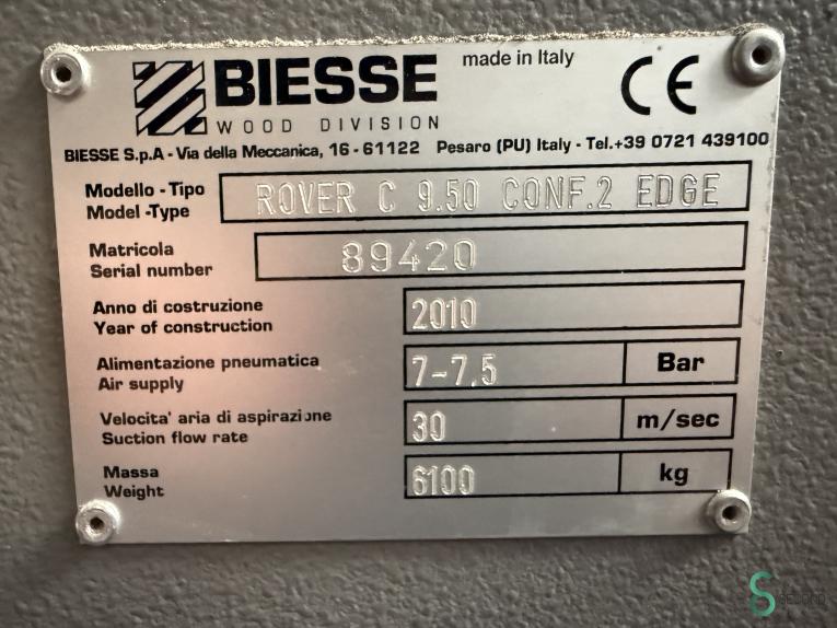 Biesse ROVER C 9.50 HOU10.173 233 17656
