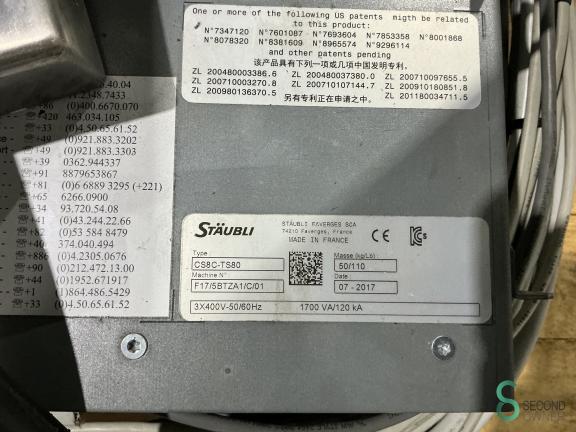 Staubli TS80 - CS8C MET9.559 11 16904