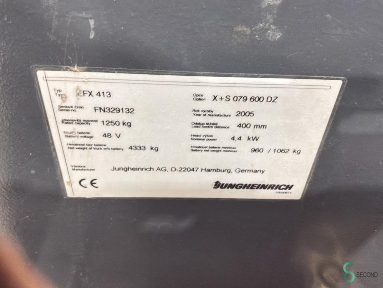 Jungheinrich EFX 413 WKH11.011 48 18916