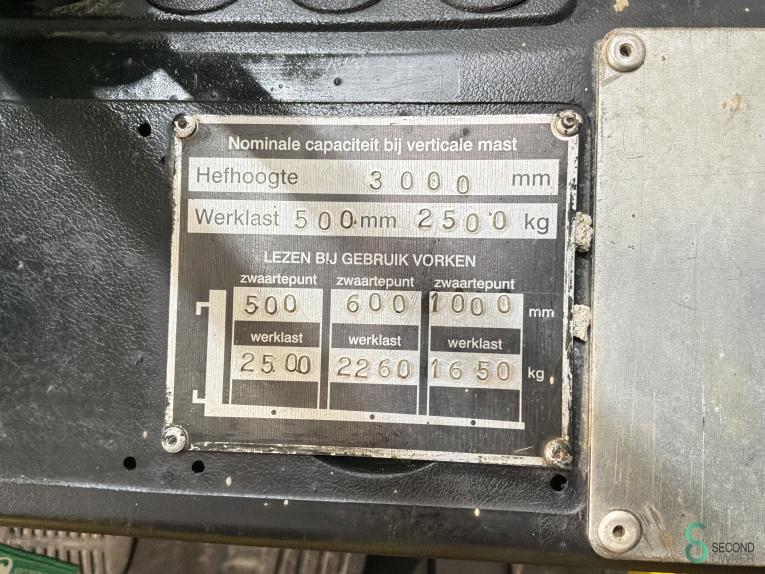 Toyota 7FD25 WKH12.272 50 20415