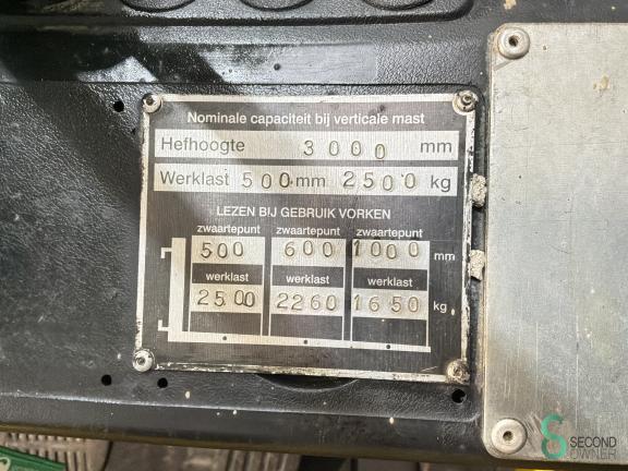 Toyota 7FD25 WKH12.272 14 20415