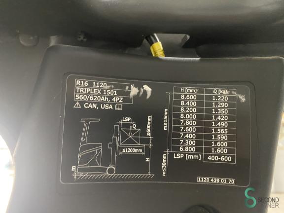 Linde R16 WKH9.027 15 16289
