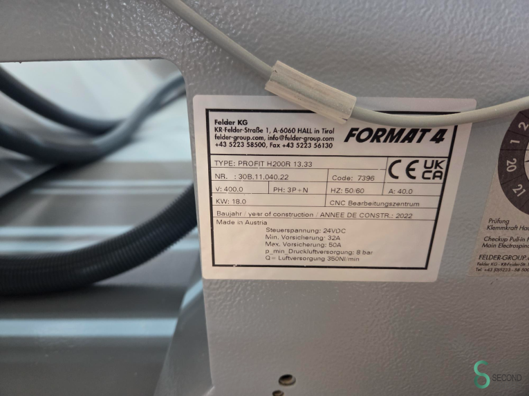 Felder Profit H200 HOU7.656 28 14337