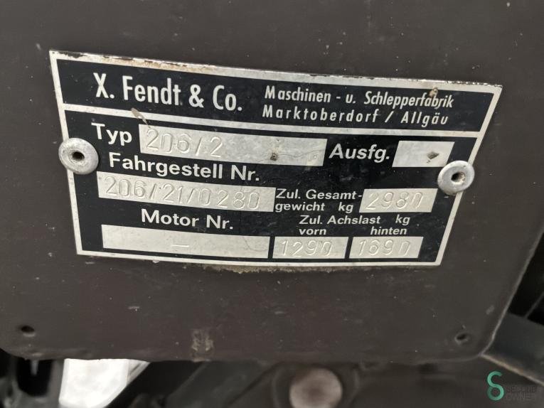 Fendt 260V WKH12.273 42 20417