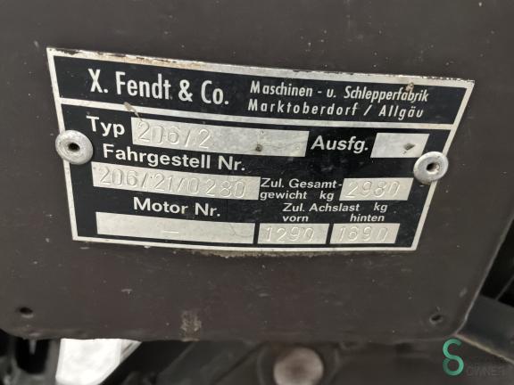 Fendt 260V WKH12.273 6 20417
