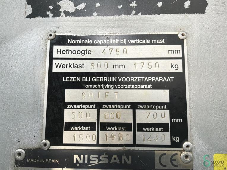 Nissan G 1 N 1 L 20 Q WKH11.730 48 19696