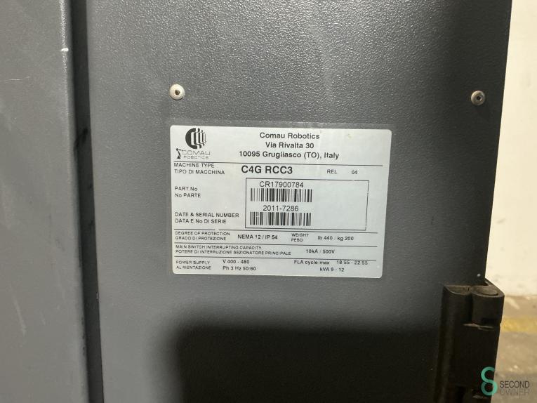 Comau C4G-RCC3 Controller MET10.017 33 17461