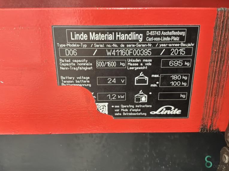 Linde D06 WKH11.912 28 19962