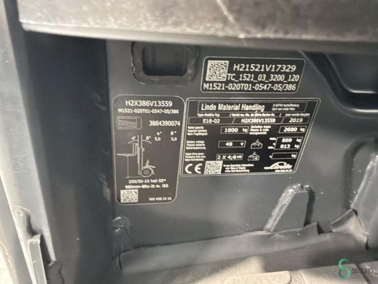 Linde E 18 WKH12.276 52 20419